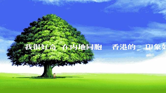 我很好奇現在内地同胞們對香港的總體印象如何？